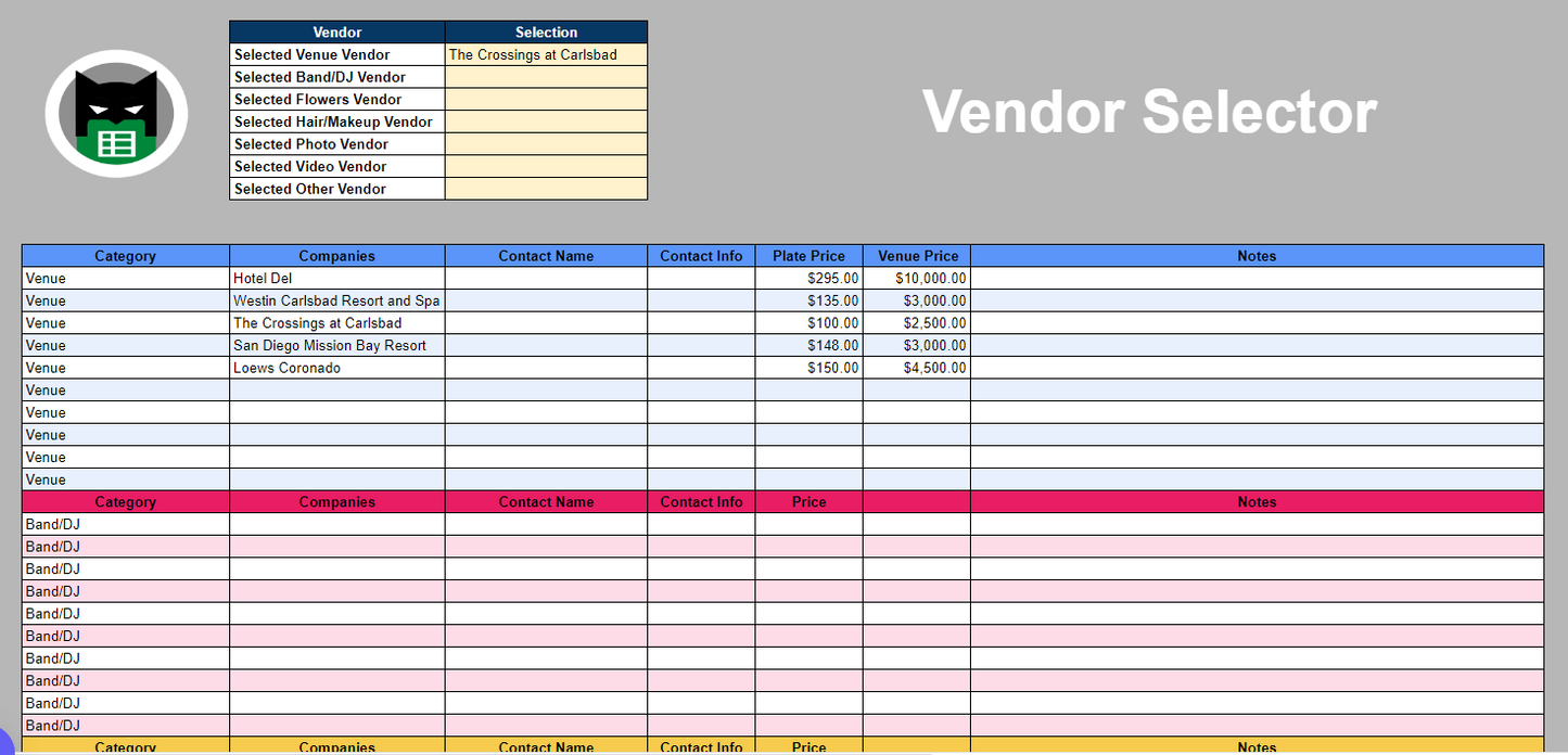 Wedding Planner System